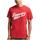 textil Herr T-shirts Superdry  Röd