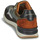 Skor Herr Sneakers Pantofola d'Oro TREVISO RUNNER UOMO LOW Svart / Brun / Kaki