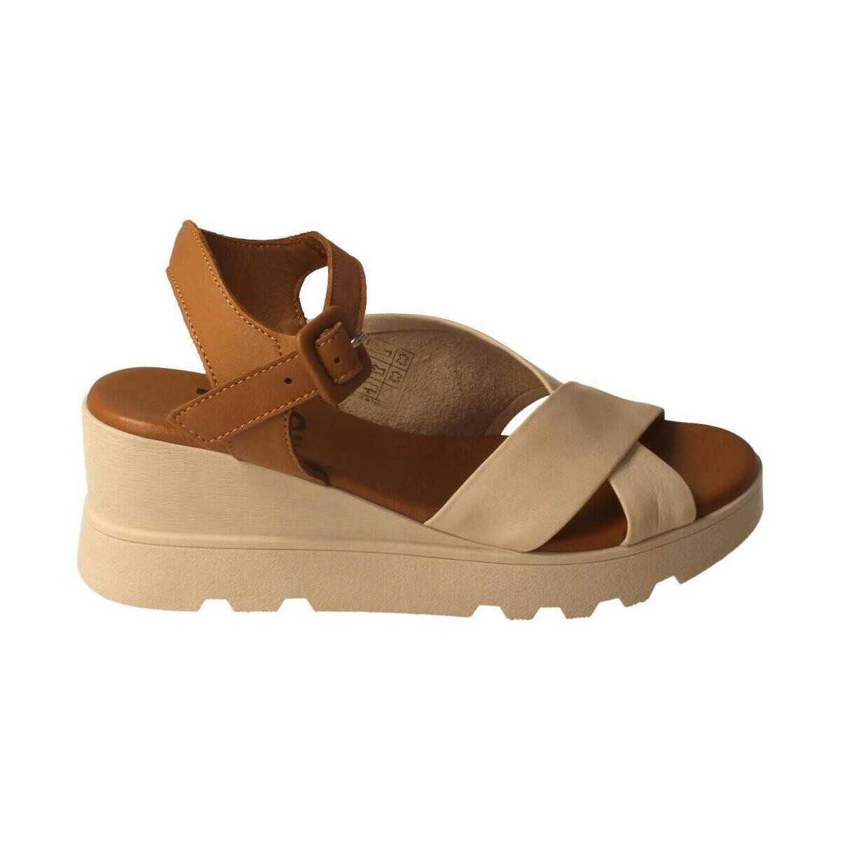Skor Dam Sandaler Bueno Shoes  Beige