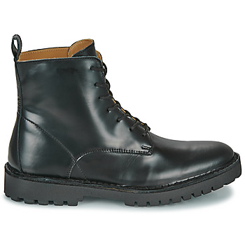 Selected SLHRICKY LEATHER LACE-UP BOOT Svart