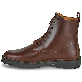 Selected SLHRICKY LEATHER LACE-UP BOOT Brun