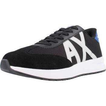 Skor Herr Sneakers EAX XUX071 XV527 Svart