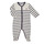 textil Barn Pyjamas/nattlinne Petit Bateau LOUDRE Vit / Marin