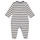 textil Barn Pyjamas/nattlinne Petit Bateau LOUDRE Vit / Marin