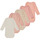 textil Flickor Pyjamas/nattlinne Petit Bateau BODY US ML MINIPENSEE PACK X5 Flerfärgad