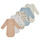 textil Barn Pyjamas/nattlinne Petit Bateau BODY US ML CASTIDOG PACK X5 Flerfärgad