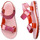 Skor Dam Sandaler Melissa Papete+Rider - Red/Pink Rosa