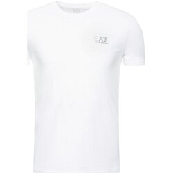 textil Herr T-shirts Emporio Armani EA7 8NPT51 PJM9Z Vit