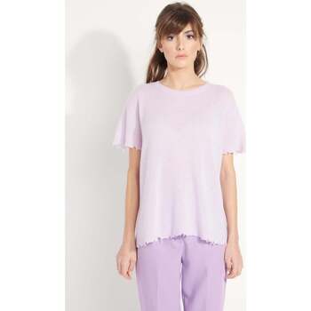 textil Dam T-shirts Studio Cashmere8 AVA 6 Violett