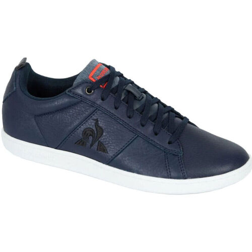 Skor Herr Sneakers Le Coq Sportif COURTCLASSIC DRESS BLUE Blå