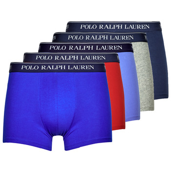 Underkläder Herr Boxershorts Polo Ralph Lauren CLSSIC TRUNK 5 PACK Flerfärgad