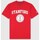textil Herr T-shirts Champion Stanford University Röd