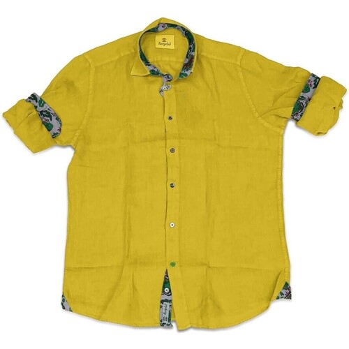 textil Herr Långärmade skjortor Recycled  Flerfärgad