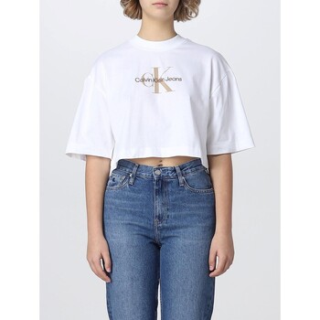 textil Dam T-shirts & Pikétröjor Ck Jeans  Flerfärgad