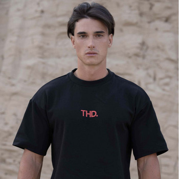 textil T-shirts THEAD. TESS Svart
