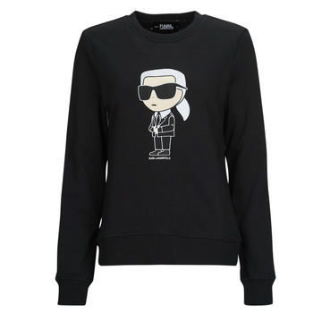 textil Dam Sweatshirts Karl Lagerfeld IKONIK 2.0 KARL SWEATSHIRT Svart