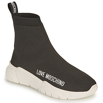 Skor Dam Höga sneakers Love Moschino LOVE MOSCHINO SOCKS Svart