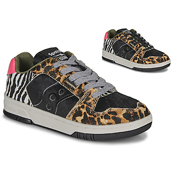Skor Dam Sneakers Saucony Sonic Low Leopard / Rosa