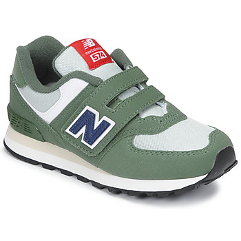 Skor Barn Sneakers New Balance 574 Grön / Blå
