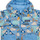 textil Barn Täckjackor Patagonia BABY REVERSIBLE DOWN SWEATER HOODY Blå