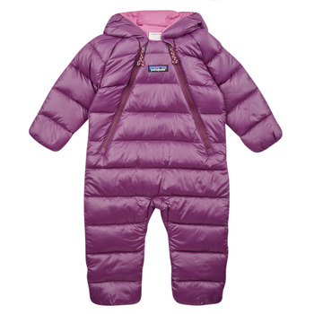 textil Flickor Uniform Patagonia INFANT HI-LOFT DOWN SWEATER BUNTING Violett