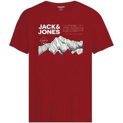 textil Pojkar T-shirts Jack & Jones  Röd