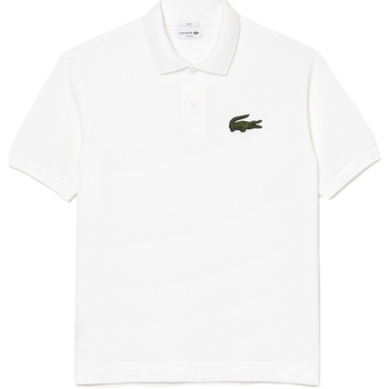 textil Herr T-shirts & Pikétröjor Lacoste Unisex Loose Fit Polo - Blanc Vit