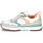 Skor Dam Sneakers Levi's OATS REFRESH S Vit / Grön / Orange