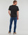 textil Herr T-shirts Tommy Jeans TJM CLSC SMALL TEXT TEE Svart