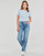 textil Dam Mom jeans Tommy Hilfiger RELAXED STRAIGHT HW LIV Blå