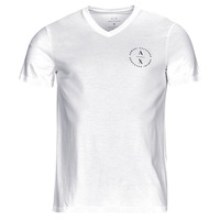 textil Herr T-shirts Armani Exchange 6RZTBD Vit