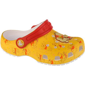 Skor Flickor Tofflor Crocs Classic Disney Winnie The Pooh T Clog Gul