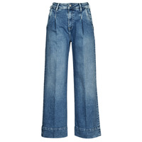textil Dam Jeans flare Pepe jeans LUCY Blå
