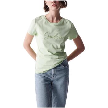 textil Herr T-shirts Salsa  Grön