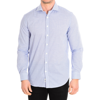 textil Herr Långärmade skjortor CafÃ© Coton BEN5-33LS Flerfärgad