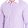 textil Herr Långärmade skjortor CafÃ© Coton BOUSCAULT18-101WHLS Violett