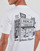 textil Herr T-shirts Replay M6673 Vit
