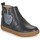 Skor Flickor Boots Shoo Pom PLAY NEW APPLE Marin / Guldfärgad