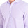 textil Herr Långärmade skjortor CafÃ© Coton JUNO17-33LS Violett