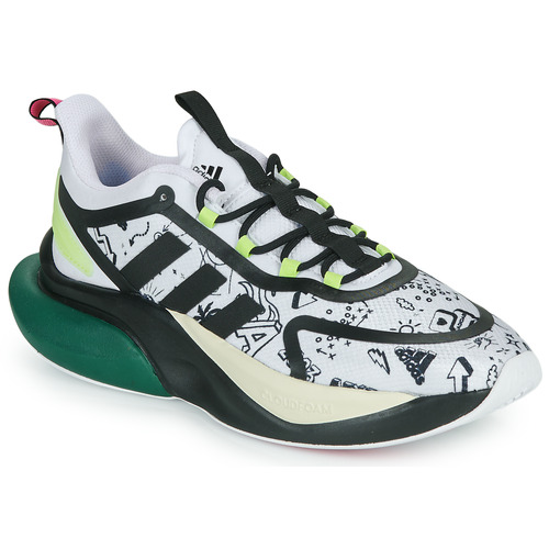 Skor Herr Sneakers Adidas Sportswear AlphaBounce + Vit / Svart