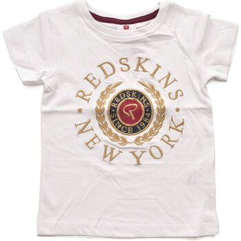 textil Barn T-shirts & Pikétröjor Redskins RS2014 Vit