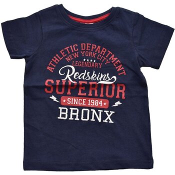 textil Barn T-shirts & Pikétröjor Redskins RS2154 Blå
