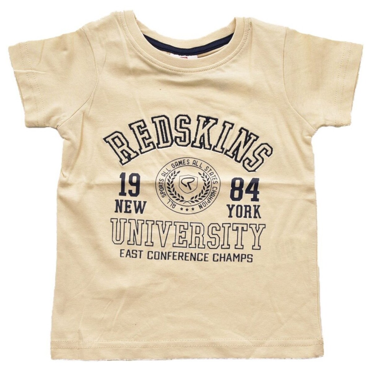 textil Barn T-shirts & Pikétröjor Redskins RS2224 Beige