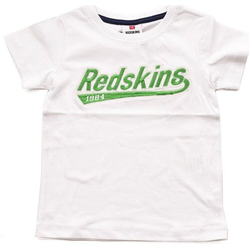 textil Barn T-shirts & Pikétröjor Redskins RS2314 Vit