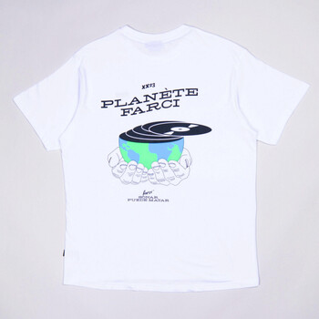 Farci Planete tee shirt Vit