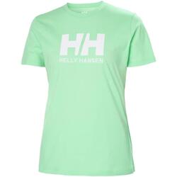 textil Dam T-shirts Helly Hansen  Grön