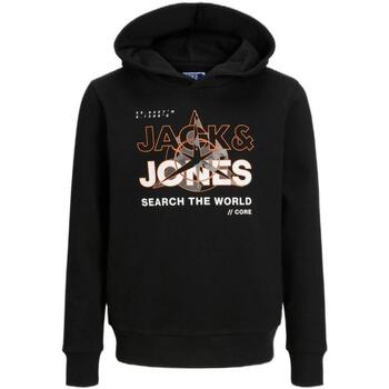textil Pojkar Sweatshirts Jack & Jones  Svart