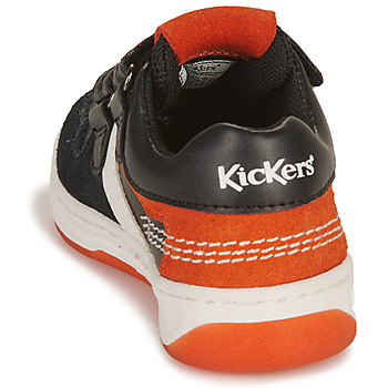 Kickers KALIDO Svart / Orange