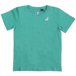 textil Barn T-shirts K-Way K4114WW Grön