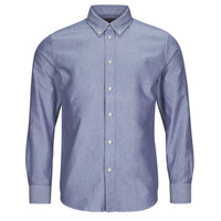 textil Herr Långärmade skjortor Esprit oxford shirt Blå